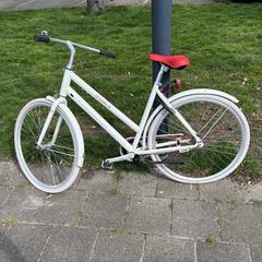 witte fiets, som rapportert til iLost