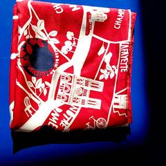 Carré de soie Rouge et blanc, iLost를 사용하여 IKEA Rennes - Pacé에 보고됨