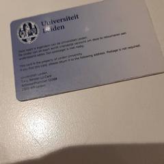 Bisita txartela, gisa salatu by Campus Den Haag iLost erabiliz