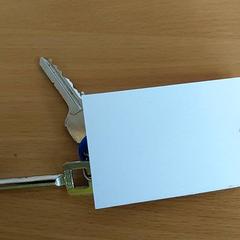 Llave, ha sido reportado por Centraal magazijn con iLost