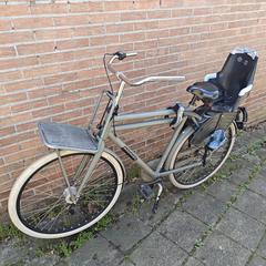 Batavus fiets heren met kinderzitje, iLost'a bildirildiği gibi