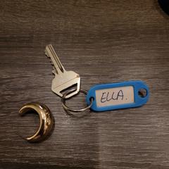 Sleutel en goudkleurige oorbel, jak bylo nahlášeno na iLost