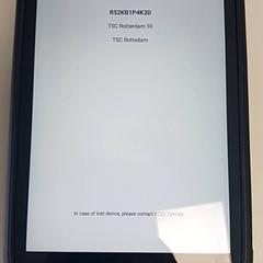 Comprimido samsung, como reportado por EBS Spijkenisse utilizando o iLost