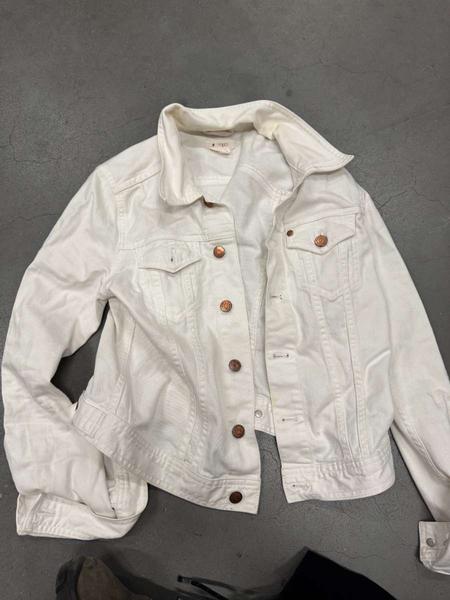 Jacket Spijker Wit