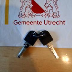 Bicycle key, as reported by Gemeente Utrecht using iLost
