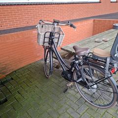 Zwarte damestransportfiets, as reported to iLost