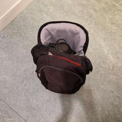 Rugzak x + zwart met rood, gemeldet von Gemeente Noordwijk über iLost