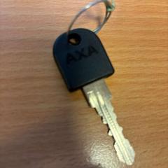 Sleutel Fiets AXA, zoals gemeld door TU/e - Receptie Pendulum met iLost