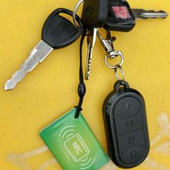 Sleutelbos met autosleutel, jak bylo nahlášeno na iLost