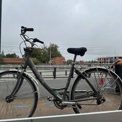 Bici da donna Quardo, kleur grijs, come riportato da Fietsdepot Diepenbeek utilizzando iLost