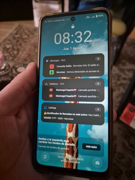 Mobile phone Zwart