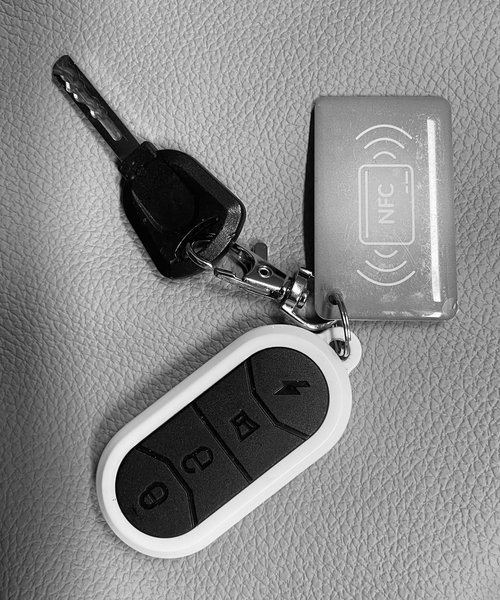 Key Sleutel en alarm voor fatbike