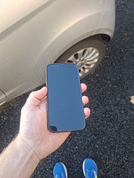 Iphone Zwart hoesje