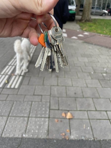 Keys Oranje, groen, blauw 