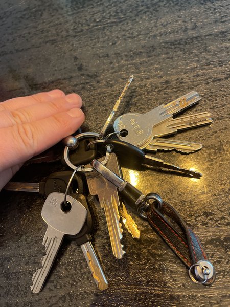 Keys Zwart en zilver