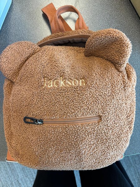 Rugzak Teddy, Bruin, Jackson