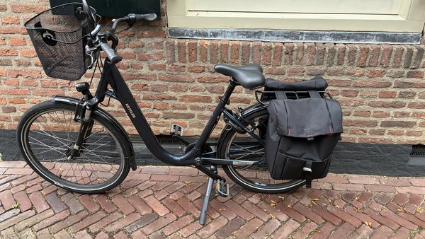 Bike Zwart/ blauw